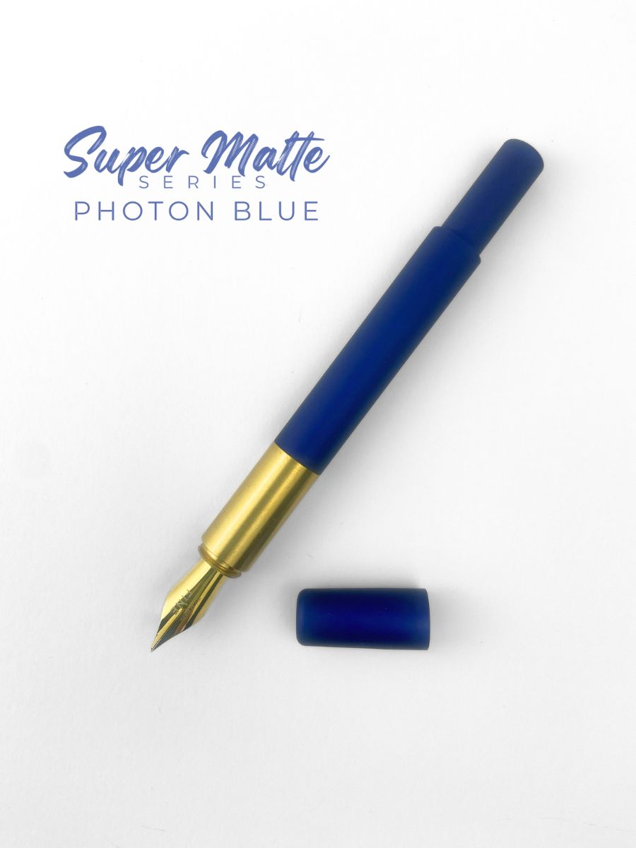 L130 Fountain Pen - Super Matte Series - Photon Blue