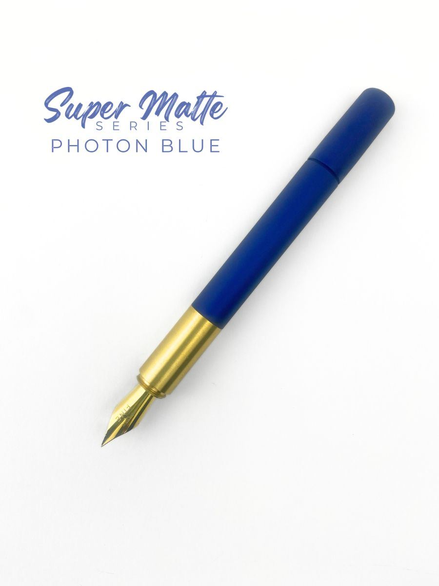 L130 Fountain Pen - Super Matte Series - Photon Blue