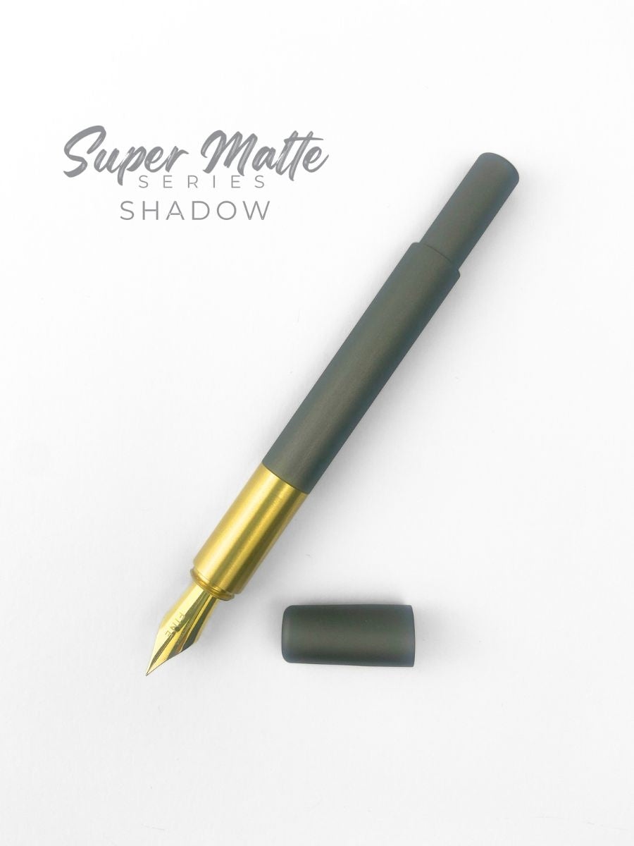 L130 Fountain Pen - Super Matte Series - Shadow
