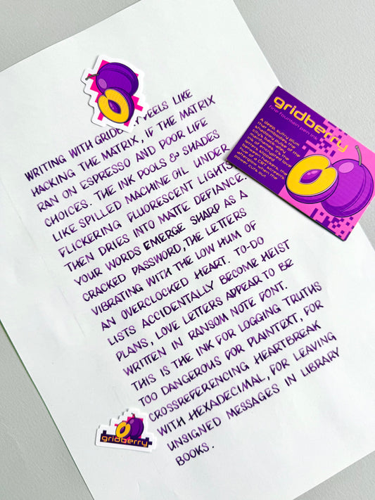 Gridberry Fountain Pen Ink