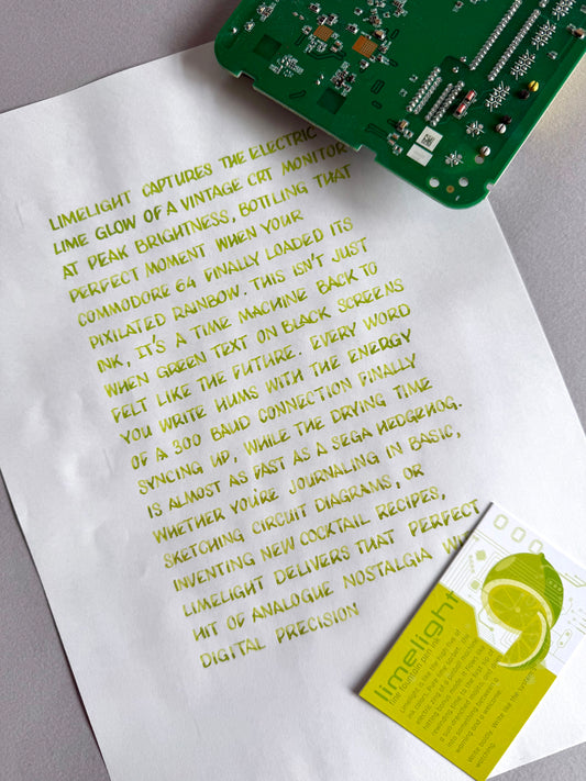 Limelight Fountain Pen Ink