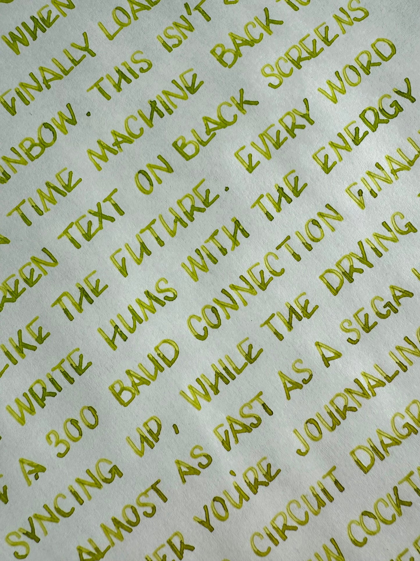 Limelight Fountain Pen Ink