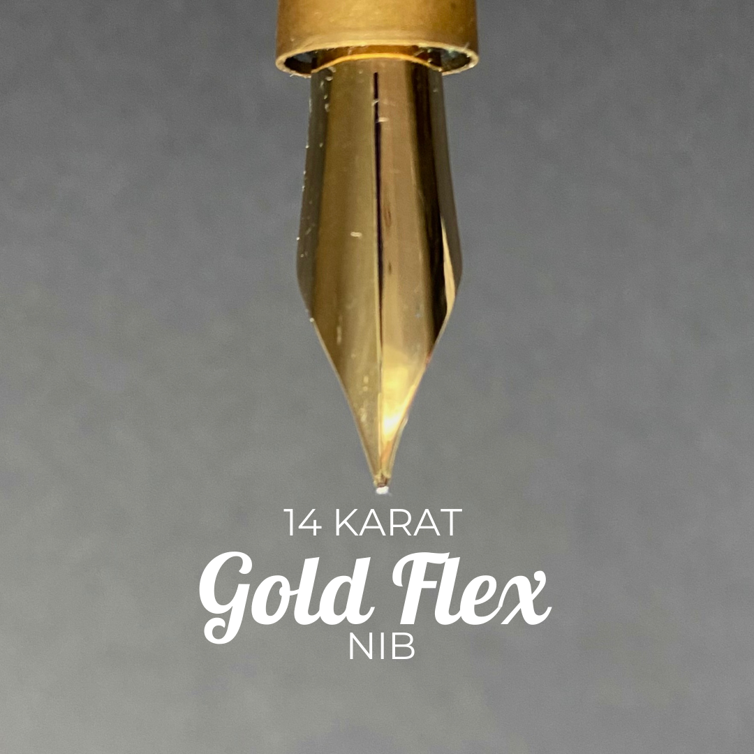 14k Gold Flex Nib Unit