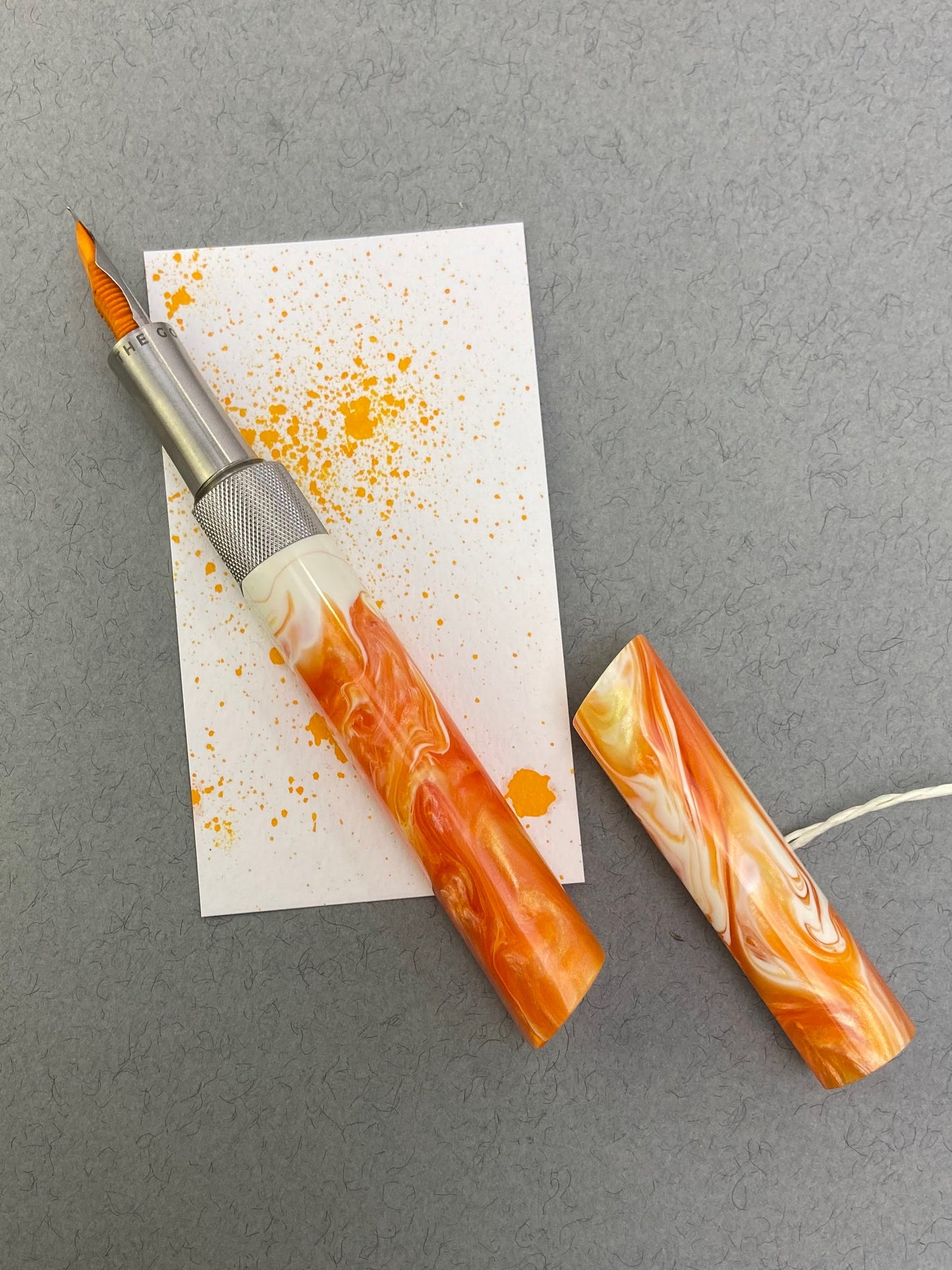 Zeus Remixed Fountain Pen - Labyrinth Koi Collab Edition