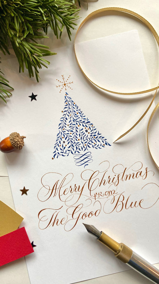 Christmas Calligraphy Workshop