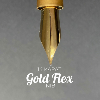 14k Gold Flex Nib Unit