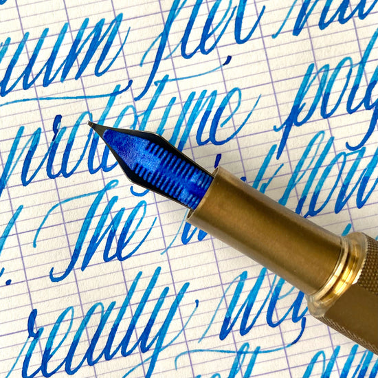 R615 Flex Nib Fountain Pen – The Good Blue