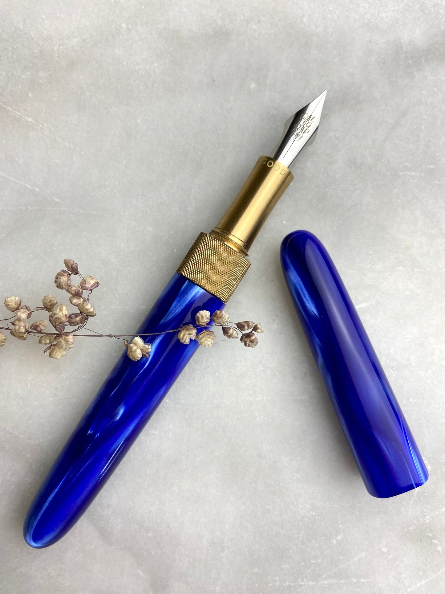The Good Blue X Den's Pens Collab Edition Fountain Pen
